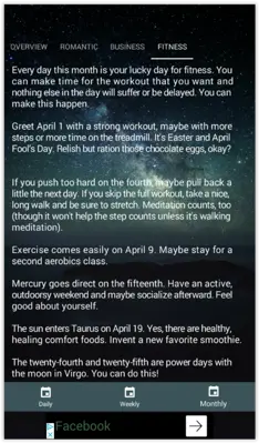 Daily Horoscope android App screenshot 2